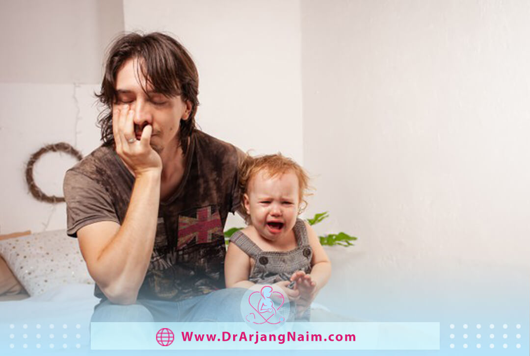 Postpartum depression in men